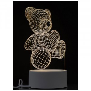 Energy ночник Медвежонок EN-NL 21, 3W, тепл свет, база, 17*14см 106252