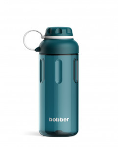 Бутылка для воды BOBBER Tritan Bottle 0,89л, темно-бирюзовый