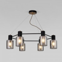 EUROSVET люстра 6x40W E14 700x600 черн/ант.бронз. 70219/6 Умный дом Notion a065299