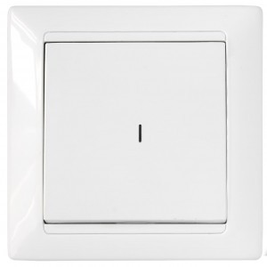 Bylectrica СТИЛЬ выкл. 1 кл. СУ инд. белый, (С110-813)