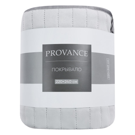 PROVANCE Фрэя Покрывало бархатное однотонное 220х240см, 100% полиэстер