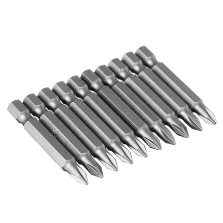 ЕРМАК Биты для шуруповерта PH1 длина 50 мм, 10 штук.