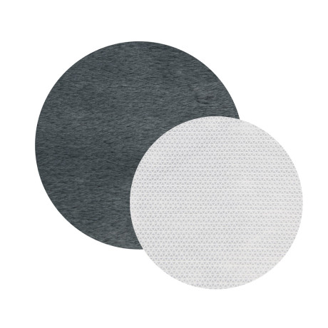 Набор ковриков для ванной комнаты тм VETTA Ленни, искусств.мех, полиэстер, 50x80см+50x50см, 2 цвета