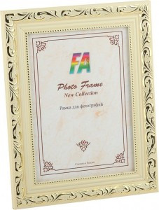 Фоторамка FA пластик Соната ,слоновая кость 10x15 4333