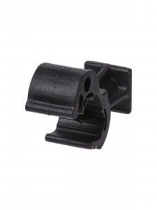 TDM Держатель для гор.и верт.поверхн,полимер.фикс.с защелкой для прута 8-10мм,выс.25мм SQ2402-3230