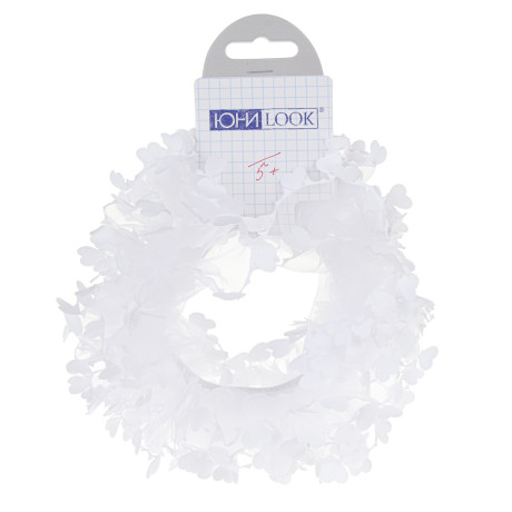 Резинка для волос детская ЮНИLOOK, 12см, полиэстер, 4 дизайна, ШБ23-08