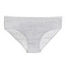 GALANTE Трусы-слипы женские с декором, р.46, 95%хлопок, 5%спандекс, серый НБ25-12