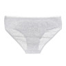 GALANTE Трусы-слипы женские с декором, р.46, 95%хлопок, 5%спандекс, серый НБ25-12