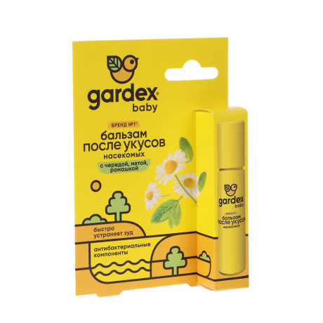 Бальзам после укусов насекомых детский Gardex Baby, 7мл