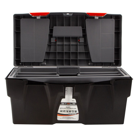 Ящик для инструмента 23", 590х300х300 мм, пластик Россия// Stels