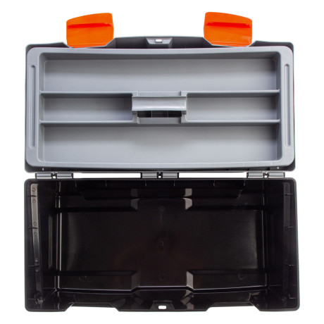 Ящик для инструмента 23", 590х300х300 мм, пластик Россия// Stels