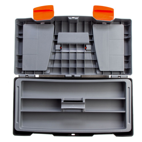 Ящик для инструмента 23", 590х300х300 мм, пластик Россия// Stels