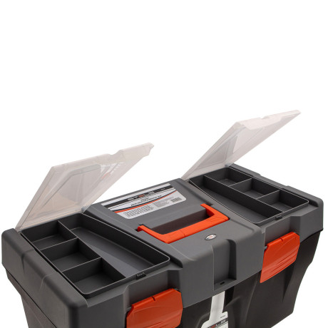 Ящик для инструмента 23", 590х300х300 мм, пластик Россия// Stels