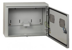 EKF щит учетный метал. ЩУ-2 (310х420х150) навесной 3 мод. 1 дверь 2 сч. IP54 mb54-2