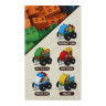 Конструктор развивающий "Транспорт", ABS, 11х6х10см, 6 дизайнов