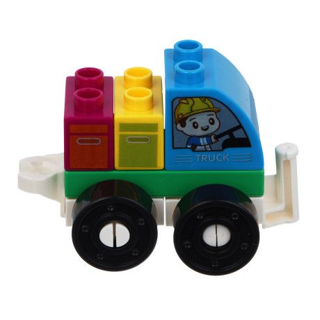 Конструктор развивающий "Транспорт", ABS, 11х6х10см, 6 дизайнов