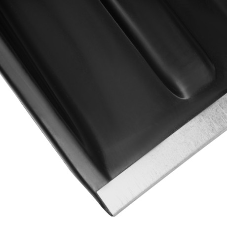 Лопата для уборки снега пластиковая, 470 х 350 х 1360 мм, деревянный черенок, Palisad