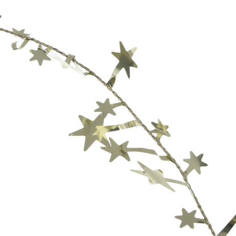 СНОУ БУМ Мишура на леске 270 см, ПЭТ, цвета в ассортименте золото, серебро, белый, 26-337