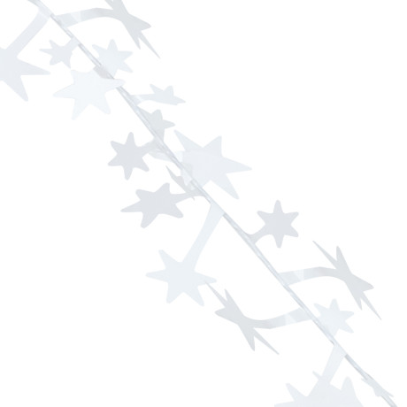 СНОУ БУМ Мишура на леске 270 см, ПЭТ, цвета в ассортименте золото, серебро, белый, 26-337