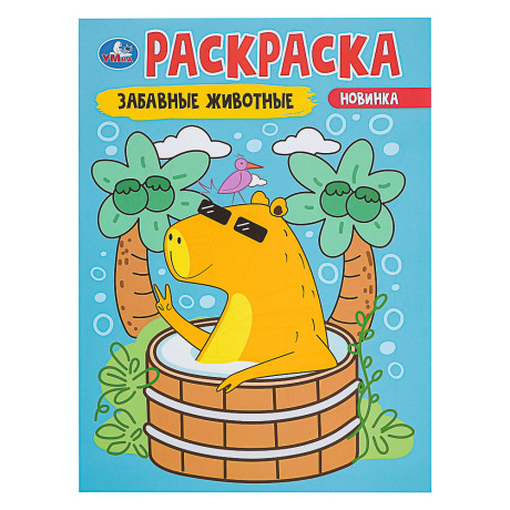 Раскраска 21,4х29 см, бумага, 16 стр., 5 дизайнов