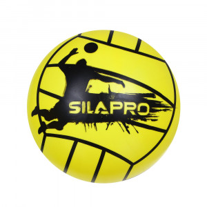 SILAPRO Мяч игровой (баскетбол, волейбол), ПВХ, 22см, 50гр (+-5%)