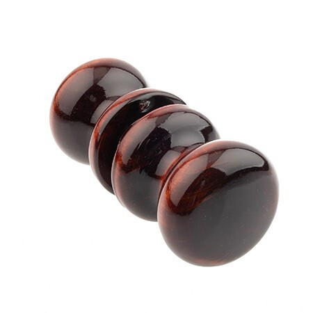 Ручка-кнопка дерев. большая (темная) БТ1 Подольск \30