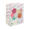 Пакет подарочный тм Fntastic M 18x23x10см, бумага, 4 дизайна, арт.5
