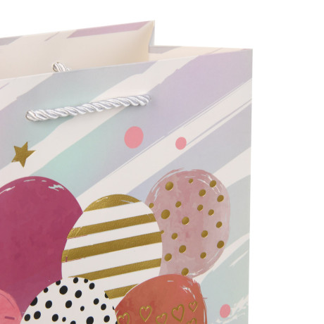 Пакет подарочный тм Fntastic M 18x23x10см, бумага, 4 дизайна, арт.5