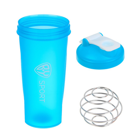 Шейкер спортивный тм BY SPORT, 600мл, 22х10см, РР, нерж.сталь, 2 цвета