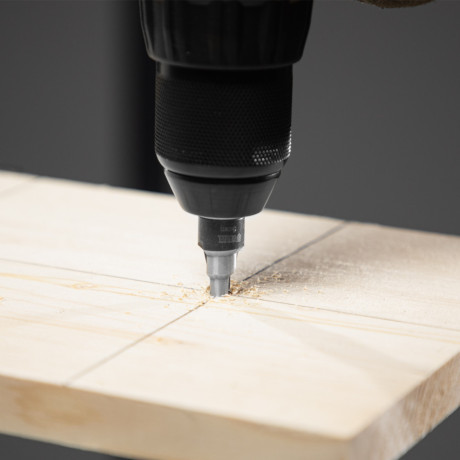 Набор сверл под конфирмат, 3-5 мм, 4 шт Denzel