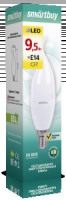 Smartbuy Свеча на ветру C37 E14 9.5W(760lm) 3000K 3K матовая пластик SBL-C37Can-9_5-30K-E14