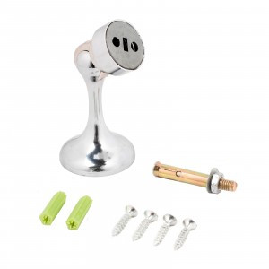 СТАНДАРТ Ограничитель магнитный 102 CP прямой хром ЕВРОПАКЕТ (280,35)