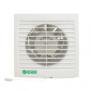 Космовент (Омсквент) вентилятор осевой d 100 без выкл., с инд., уровень шума 33-41dВА 3м белый  (16)