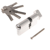 Личина Vanger VM-80(35C/45)-C-CR (хром) перфоключ с Вертушкой (латунь)  \12 (120)