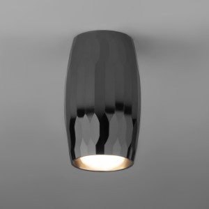 Elektrostandard св-к накл. спот GU10 max40W черный 69х69 металл DLN104 a047725