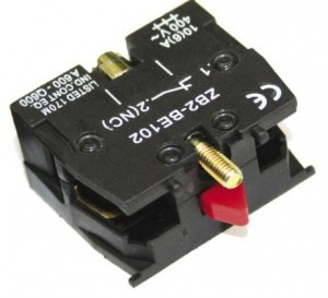 EKF Дополнительный контакт XB-2 NC красный  pbn-xb-2-nc