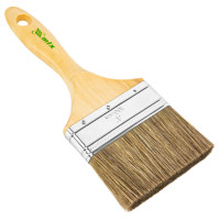 Кисть плоская &quot;Евро&quot; 4&quot;, смешанная щетина, деревянная ручка MTX