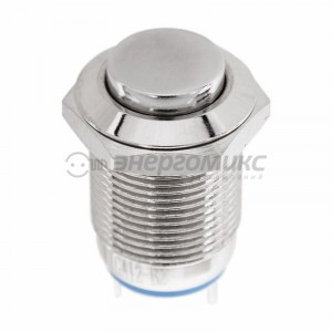 Rexant Кнопка  антивандальная O12  Б/Фикс (2с) (ON)-OFF выпуклая (A12-B2),36-3151