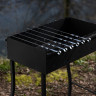 GRILLBOOM Набор шампуров в блистере, 6шт, 45х1x0,18см