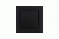 MAKEL Karea Rizz выкл. СУ 1 кл. ЧЕРНЫЙ STAR 88054001