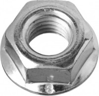 Гайка ЗУБР "МАСТЕР" DIN 6923 с фланцем, кл. прочности 8, оцинк., M10, 5кг