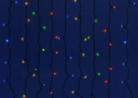 Гирлянда-занавес ул. ULD-C2030-240/TBK (мерц) 240LED разноцв. 3x2/24нит соед 6мод, пр.чер IP67 Uniel