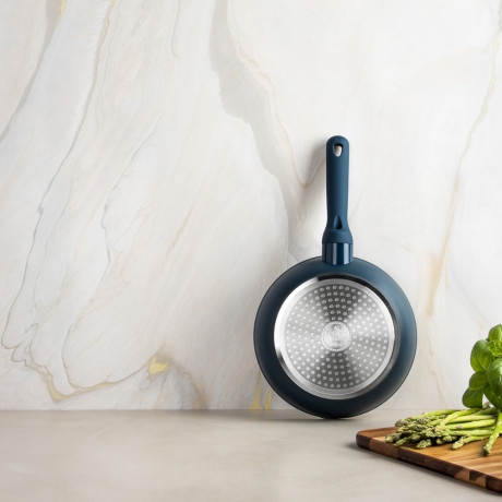 SATOSHI Ривьера Сковорода литая d20см, антипригарное покрытие мрамор, индукция