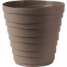 Кашпо БАРХАН 1,4л Мокачино КШ-4336 х30