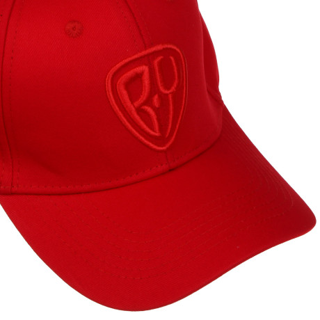 BY Русские Супергерои Кепка взрослая с вышивкой 3Д р.58, 70% хлопок, 30% полиэстер, цвет красный