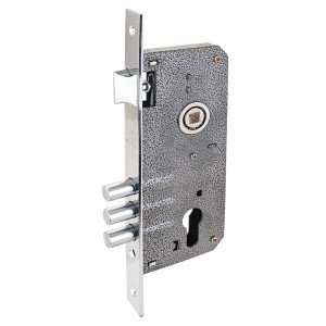 АЛЛЮР Замок врезной б/руч 9045-3RB CP без ц/м (30)