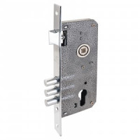 АЛЛЮР Замок врезной б/руч 9045-3RB CP без ц/м (30)