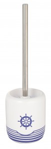 Туалетная щетка-ерш (Комплект WC) Морское путешествие, керамика,TB-TT, 8266, Рыжий Кот