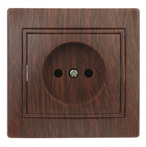 ЭРА Intro Plano роз. СУ 1 мест. 16А, 250В (керамика) венге 1-201-10