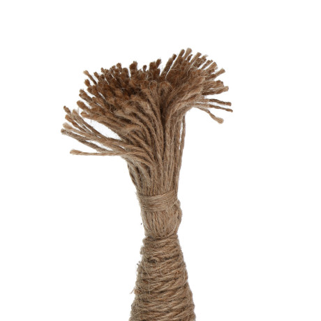 Фигурка новогодняя декоративная "Гном", 8,5x8,5x30,5см, веревка